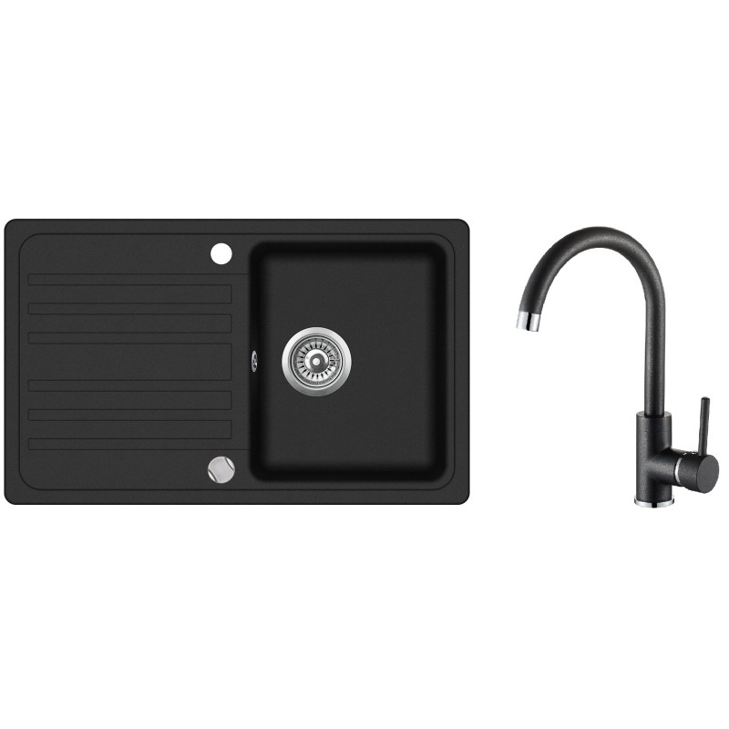 SET kuhinjskega korita in armature NOTUS101S