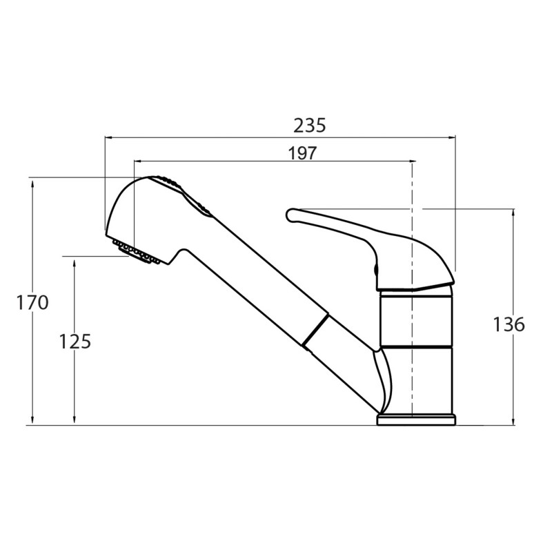 Kuhinjska armatura Rondo 2581