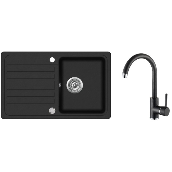 SET kuhinjskega korita in armature NOTUS101S