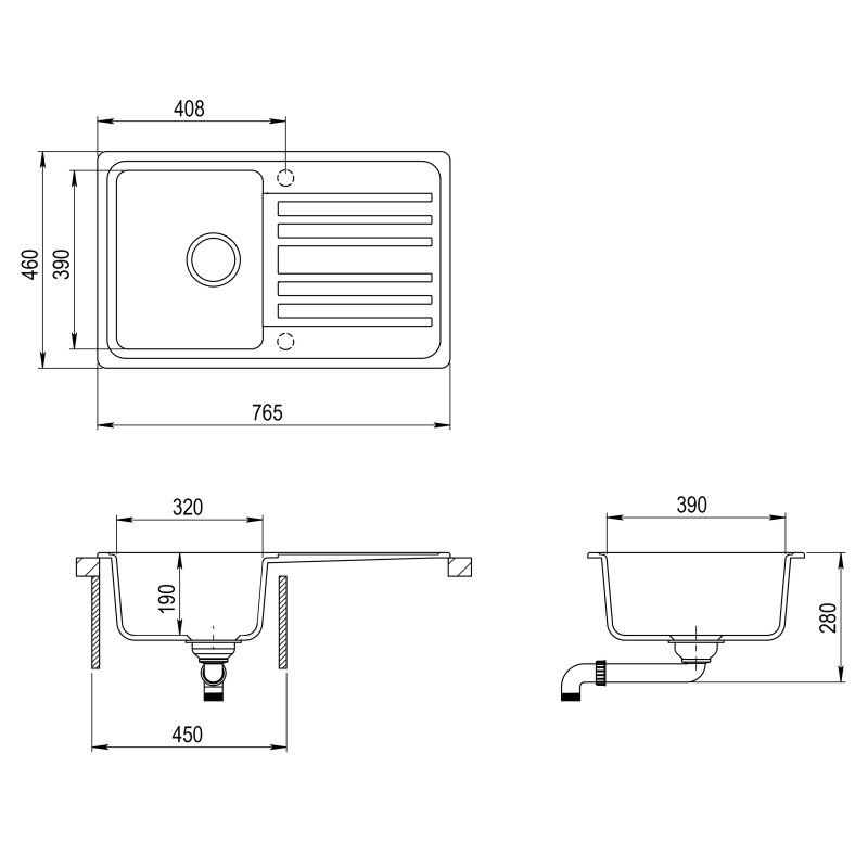 Aquasanita SET NOTUS101S