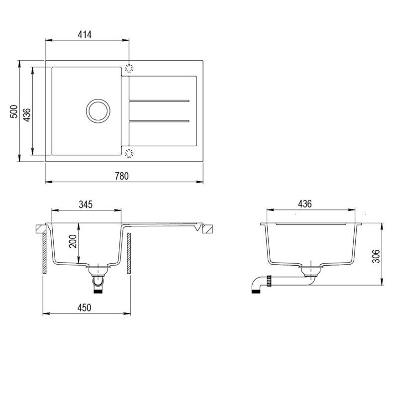 Aquasanita SET TESA101F