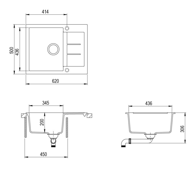 Aquasanita SET TESA102F